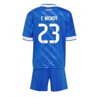 Real Madrid Ferland Mendy #23 Tredje Tröja Barn 2025-26 Kortärmad (+ Korta byxor)